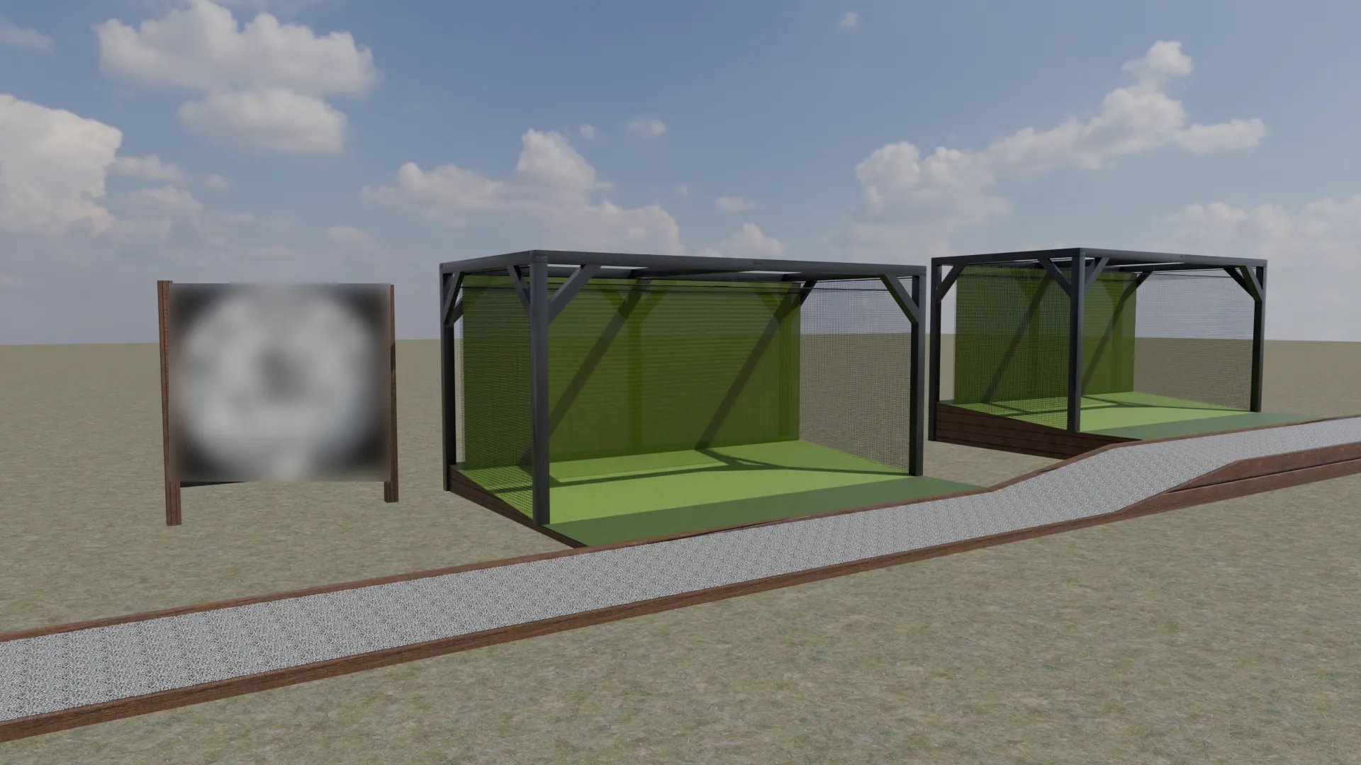 Outside Golf Simulator 1