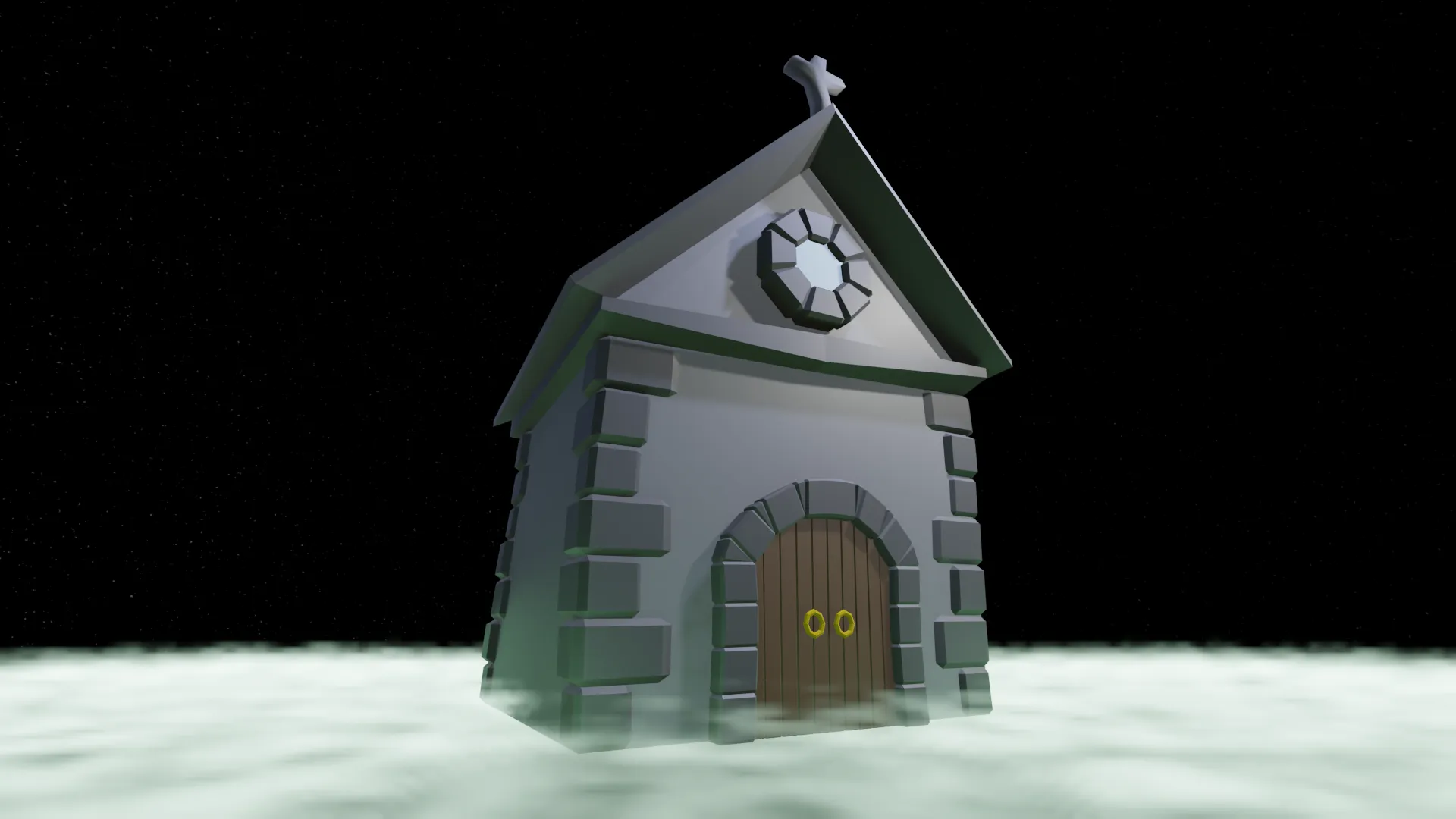 Bloodlust Church with stars