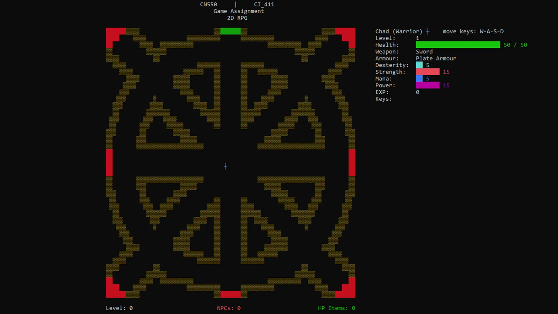 Level 0 Screenshot