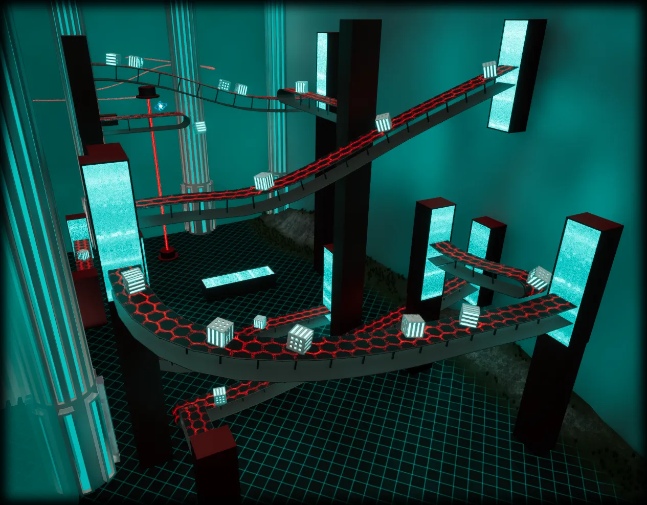 Flax: Bot City Conveyor Screenshot