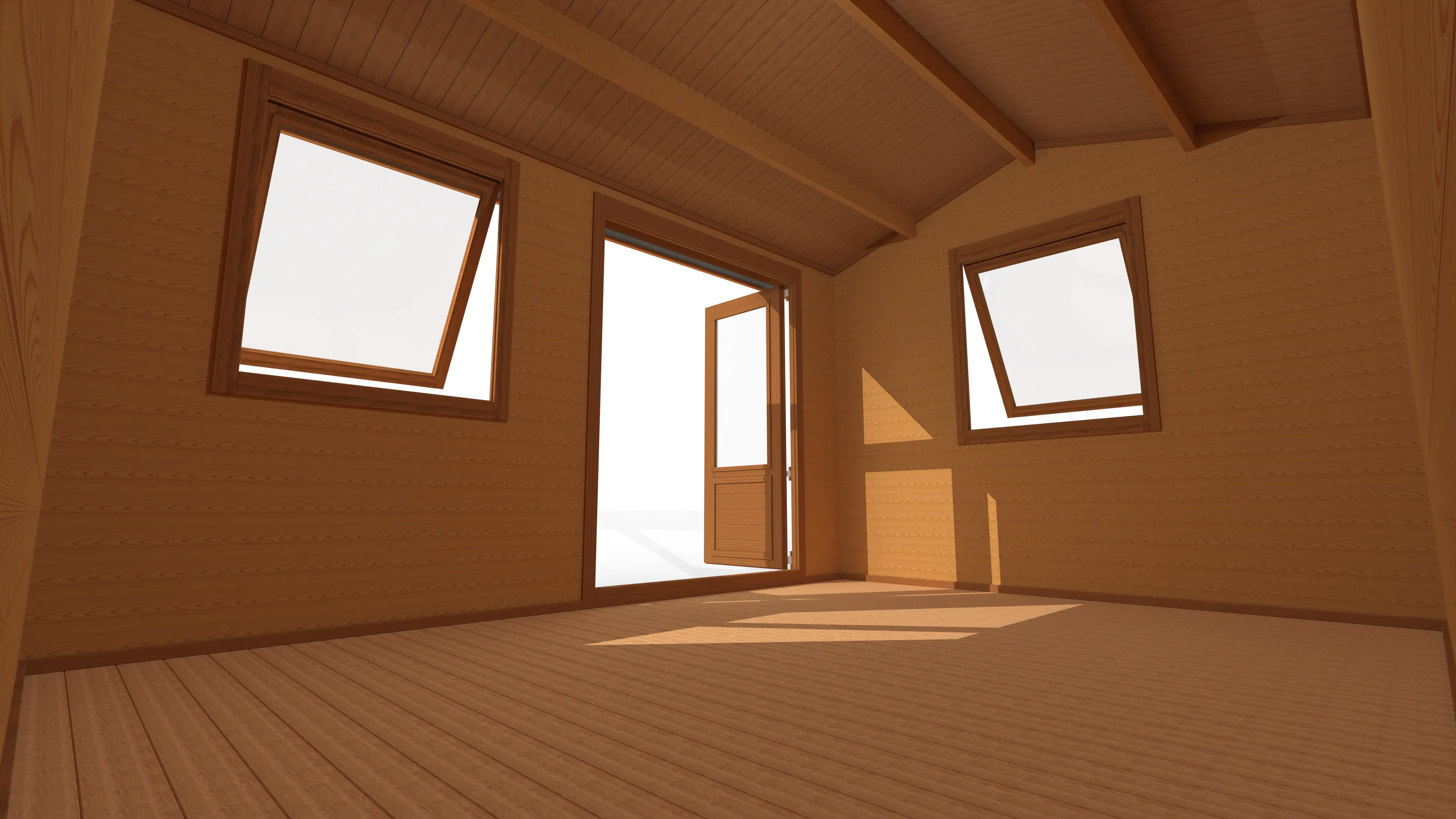 Log Cabin Interior