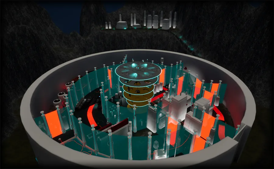 Flax: Bot City Level Screenshot