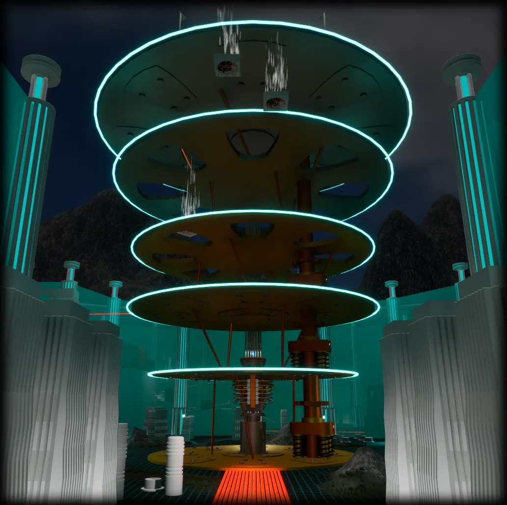 Flax: Bot City Quantum Computer Screenshot