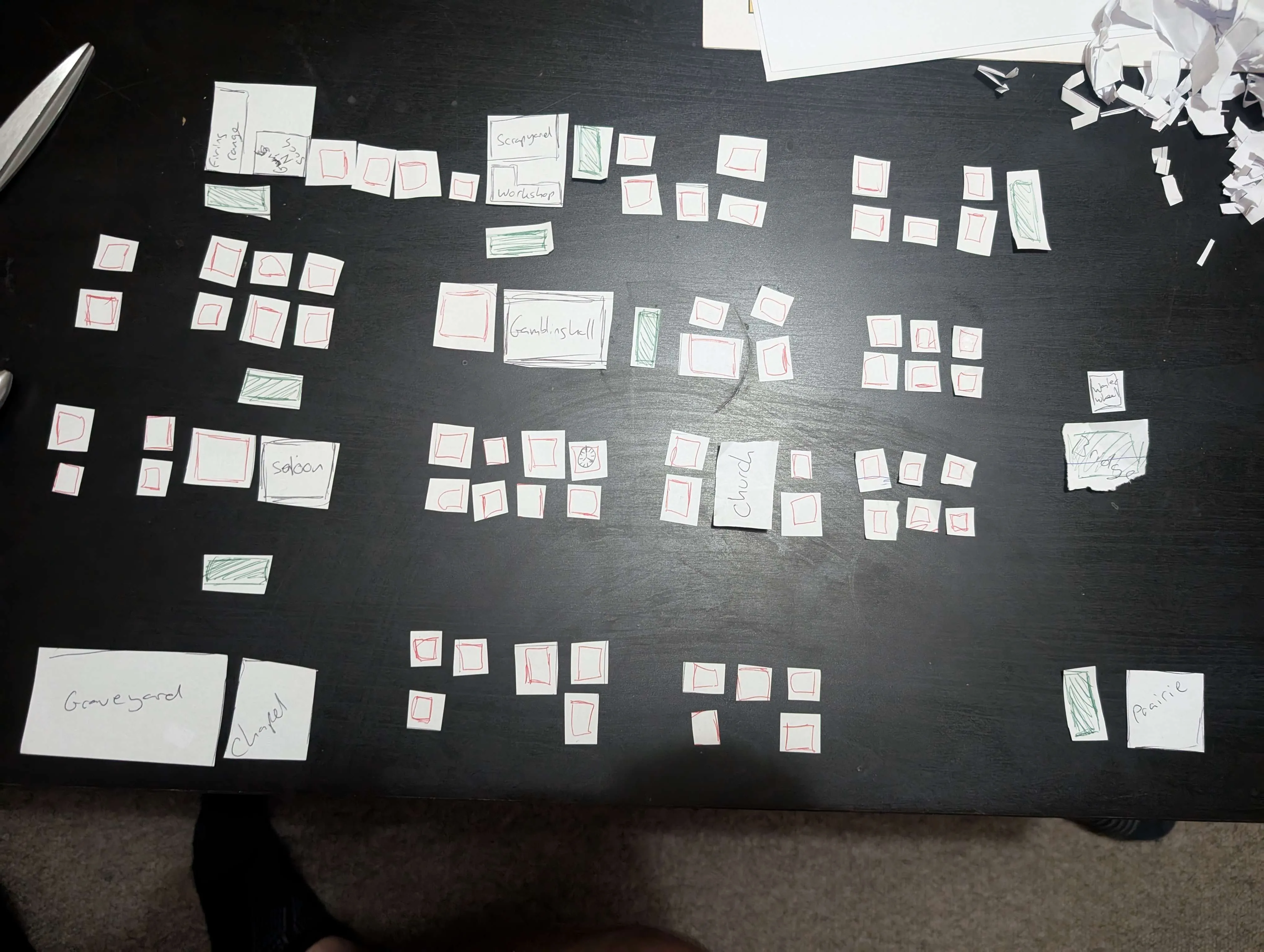 Paper Cutout Layout